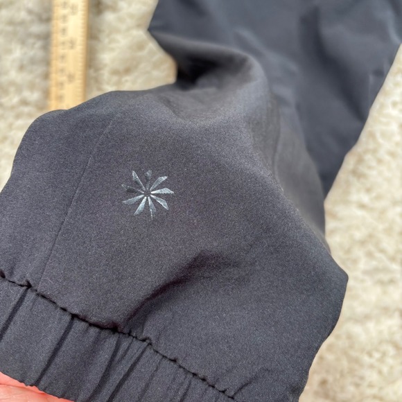 Athleta Girl Lined High Jump Jogger Black Pants Size XXL 16 Activewear - Picture 7 of 8